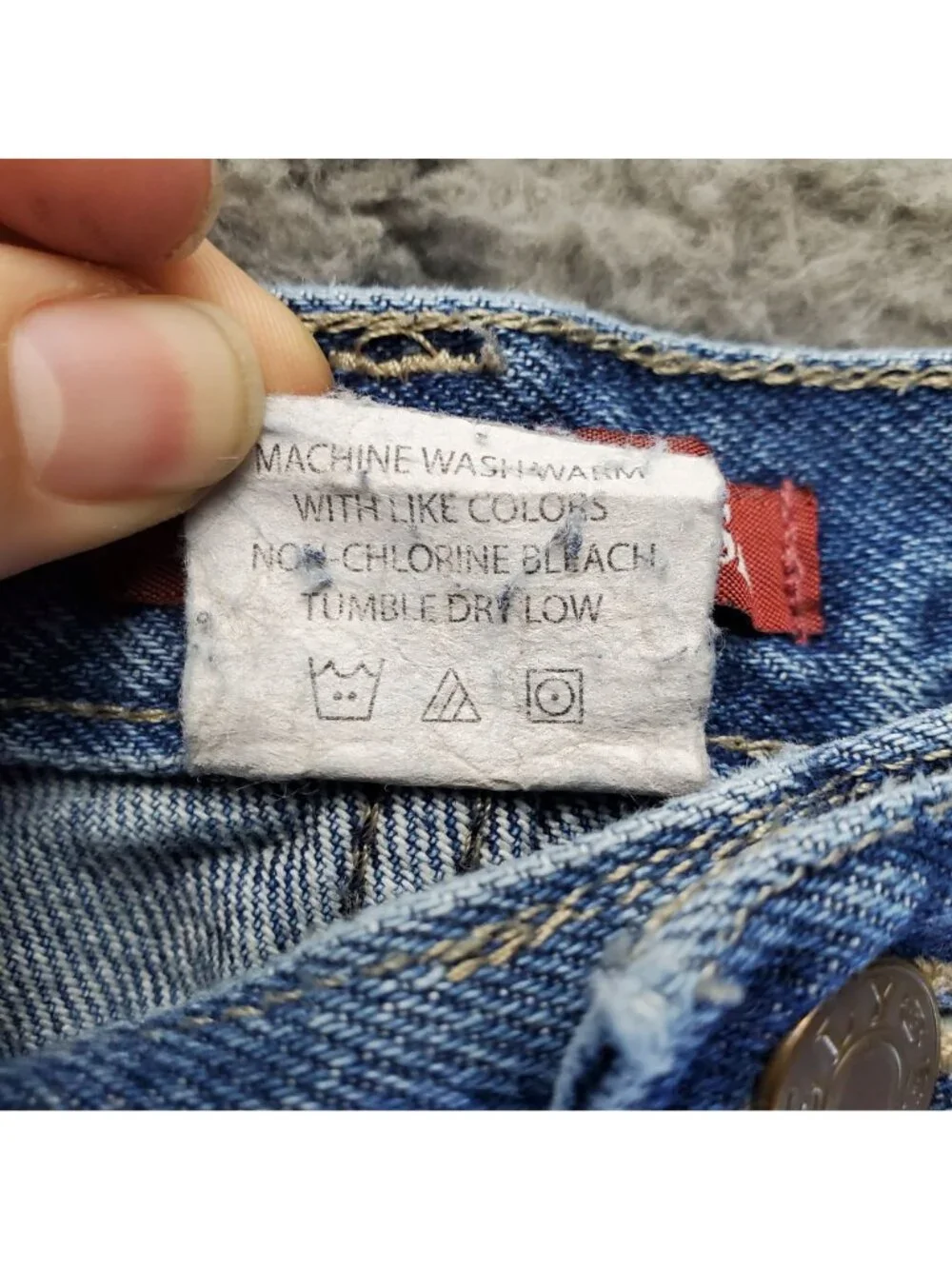 Ely Cattleman Jeans Mens 36x32 Blue Classic Fit Straight Leg Denim USA *Read*